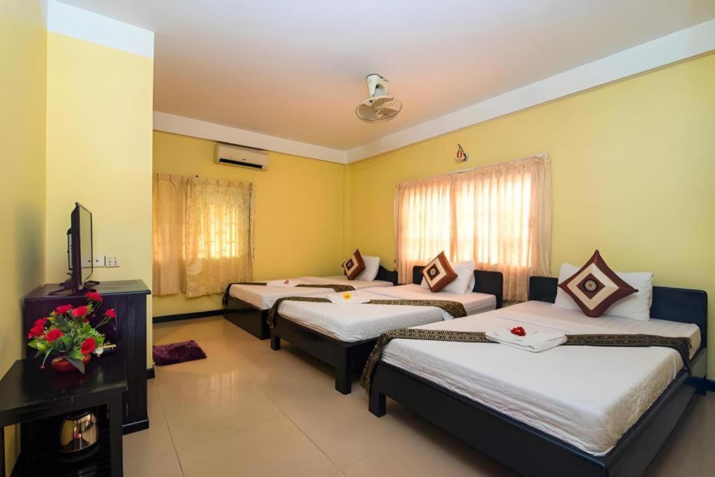 סיאם ריפ Happy Zone Hostel מראה חיצוני תמונה